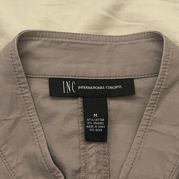 INC military style jacket - Picture 2 of 2